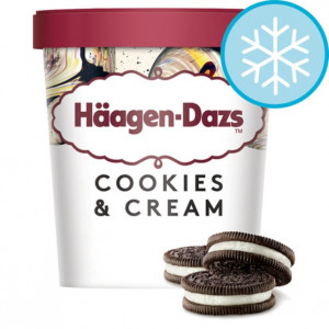 Haagen-Dazs cookies & Cream (460ml) Tub